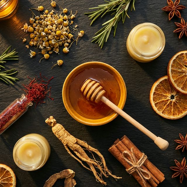 مكونات طبيعية