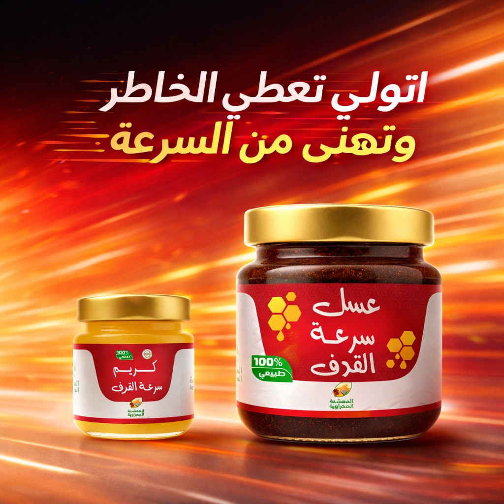 عسل وكريم المعشبة الصحراوية